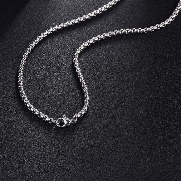 ✨New 925 Sterling Silver Cross with 24” Chain Necklace - Picture 4 of 5